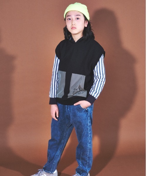 【セール】ワッフルフーディーベスト（ベスト）｜maarook（マルーク） 5,688円