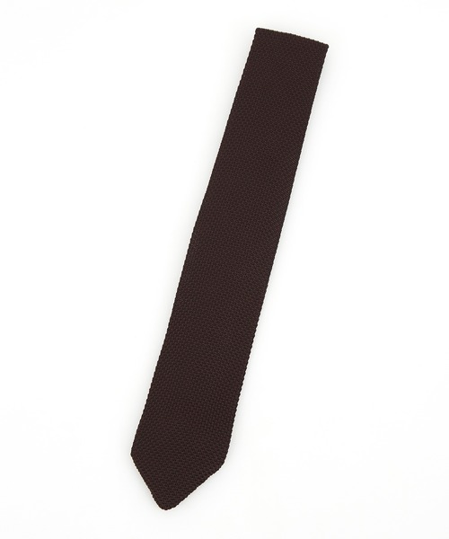 Drake's 　ブラック　ニットタイ　ネクタイ Drake's by A. Levine Black Knitted Silk Tie – Drakes