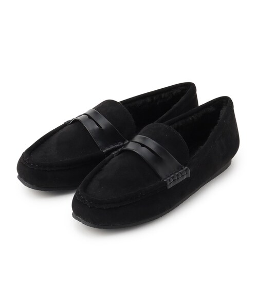 OPAQUE.CLIP（オペークドットクリップ）の「◆フェイクスエードローファー（その他シューズ・レディース・ベージュ/ブラック・01/02/03）」の4枚目の写真