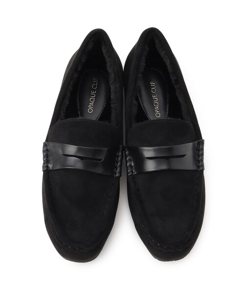 OPAQUE.CLIP（オペークドットクリップ）の「◆フェイクスエードローファー（その他シューズ・レディース・ベージュ/ブラック・01/02/03）」の7枚目の写真