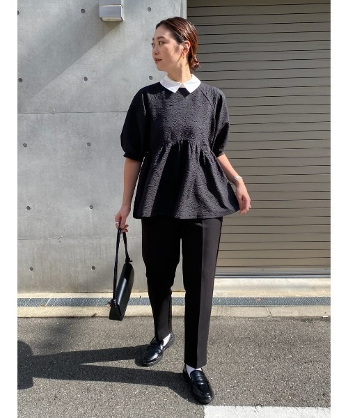 fifth（フィフス）の「ペプラムデザイントップス（Tシャツ