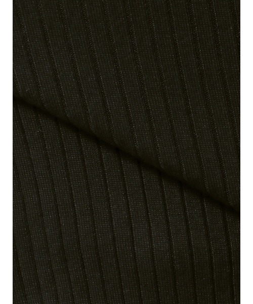 SUIT SQUARE(スーツスクエア)の「クルーネックリブニット ハンドウォッシュ アニストンウール destyle(ニット/セーター・レディース・ブラック/ベージュ・38(9号)/40(11号))」の12枚目の写真