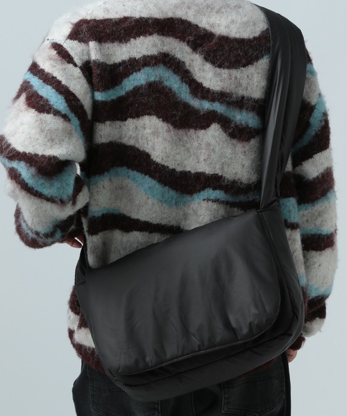 MILLER（ミラー）の「【MILLER×BAYFLOW】別注中綿ショルダーバッグ（ショルダーバッグ・メンズ・ナチュラル/ブラック・FREE）」の2枚目の写真