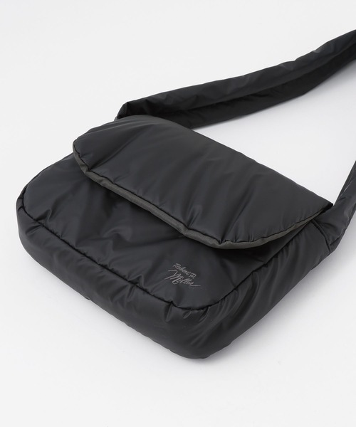 MILLER（ミラー）の「【MILLER×BAYFLOW】別注中綿ショルダーバッグ（ショルダーバッグ・メンズ・ナチュラル/ブラック・FREE）」の4枚目の写真