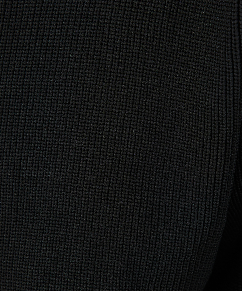 ABAHOUSE GRAY（アバハウスグレイ）の「【定番人気】12ゲージ 畦編み ハーフジップ ニット（ニット/セーター・メンズ・ブラック/グレー/ホワイト/ネイビー・46/48）」の13枚目の写真