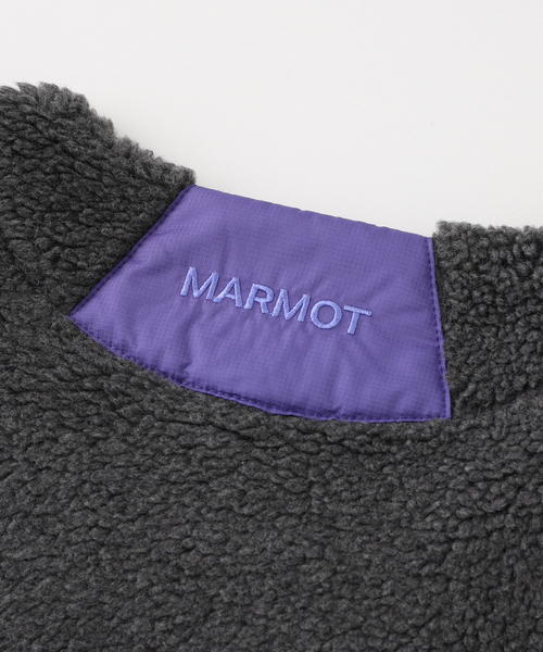 MARMOT CAPITAL(マーモットキャピタル)の「【MARMOT CAPITAL / マーモット キャピタル】BOA FLEECE VEST(ブルゾン・メンズ・チャコールグレー/ブルー/カーキ・LARGE/X-LARGE)」の8枚目の写真