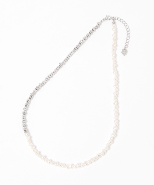 studio CLIP（スタディオクリップ）の「パール×ビーズネックレス（ネックレス・レディース・その他1/その他2・FREE）」の3枚目の写真