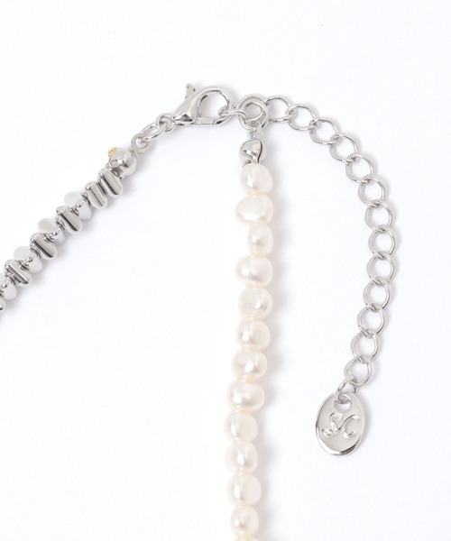 studio CLIP（スタディオクリップ）の「パール×ビーズネックレス（ネックレス・レディース・その他1/その他2・FREE）」の4枚目の写真