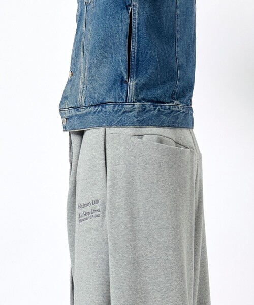 ジャケット・アウター WASHED ORDINARY CITY TRUCKER 2402SK20W SHINYAKOZUKA/シンヤコズカ】WASHED ORDINARY CITY TRUCKER