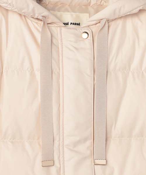 LAISSE PASSE（レッセパッセ）の「カラバリショートダウンコート（ダウンジャケット/コート・レディース・スモークピンク/ベージュ・SMALL/MEDIUM）」の7枚目の写真