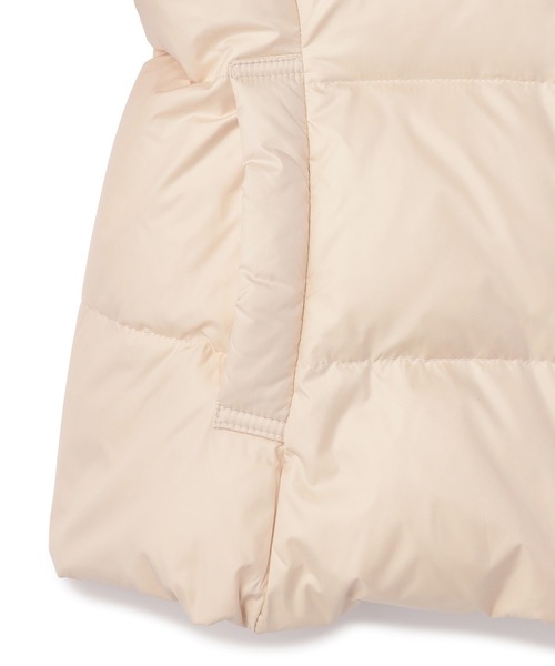 LAISSE PASSE（レッセパッセ）の「カラバリショートダウンコート（ダウンジャケット/コート・レディース・スモークピンク/ベージュ・SMALL/MEDIUM）」の8枚目の写真