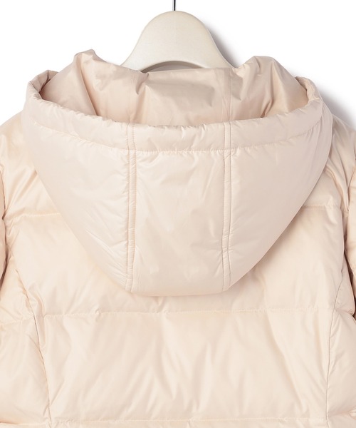 LAISSE PASSE（レッセパッセ）の「カラバリショートダウンコート（ダウンジャケット/コート・レディース・スモークピンク/ベージュ・SMALL/MEDIUM）」の5枚目の写真