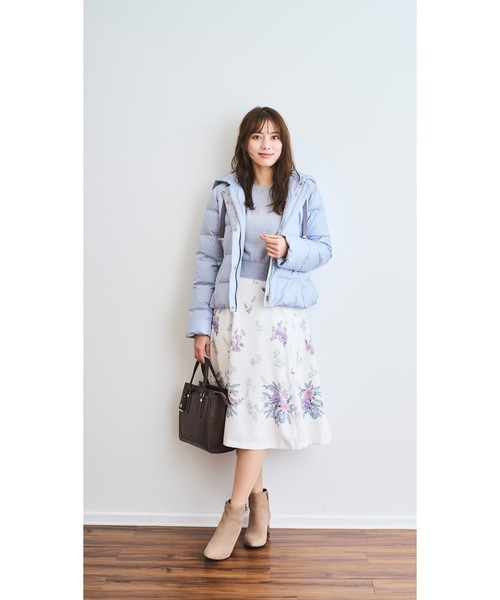 LAISSE PASSE（レッセパッセ）の「カラバリショートダウンコート