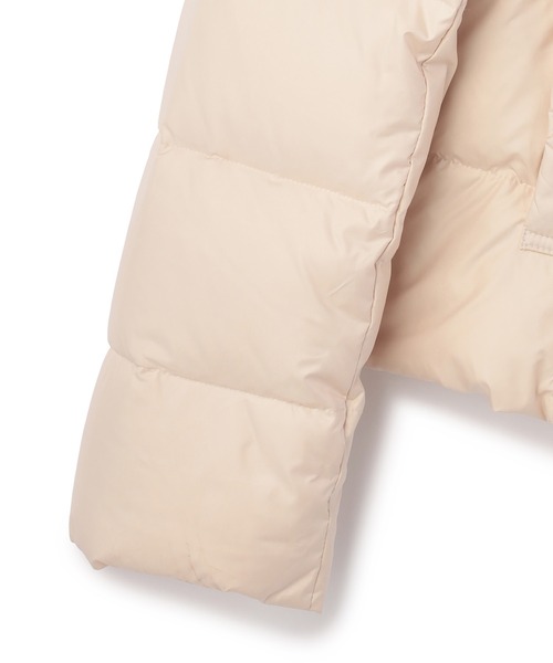LAISSE PASSE（レッセパッセ）の「カラバリショートダウンコート（ダウンジャケット/コート・レディース・スモークピンク/ベージュ・SMALL/MEDIUM）」の10枚目の写真