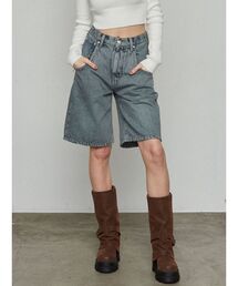 EMODA | ヴィンテージライクデニムハーフパンツ(デニムパンツ)