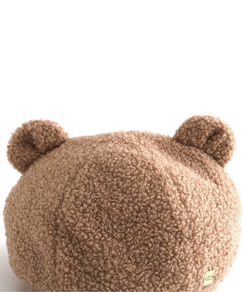 apres les cours(アプレレクール)の「tiny bear ボアベレー帽(ハンチング/ベレー帽・キッズ・アイボリー/ベージュ・48/50/54)」の14枚目の写真