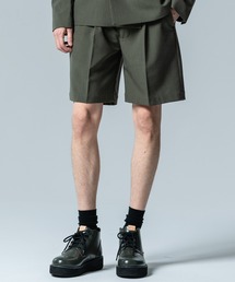 Irregular Tuck Wide Slacks / イレギュラータックワイドスラックス