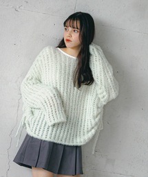 GLOBAL WORK | 2SETリボンニット/AND YUA ANY/147489(ニット/セーター)