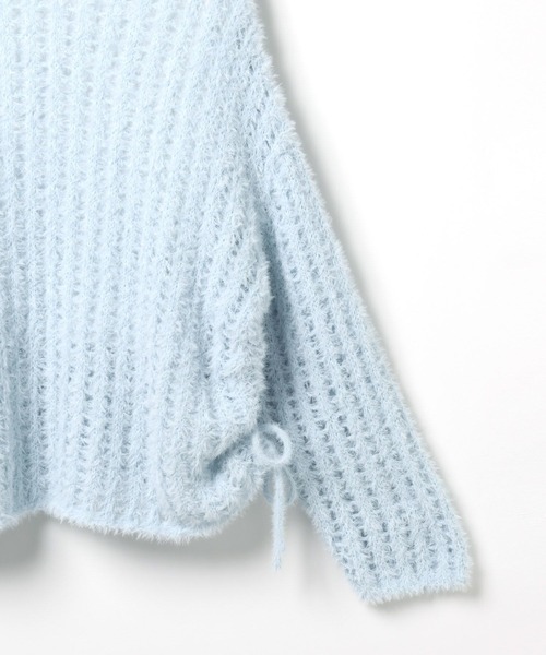 GLOBAL WORK(グローバルワーク)の「2SETリボンニット/AND YUA ANY/147489(ニット/セーター・キッズ・ミント/サックスブルー/アイボリー・FREE)」の8枚目の写真