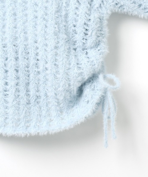 GLOBAL WORK(グローバルワーク)の「2SETリボンニット/AND YUA ANY/147489(ニット/セーター・キッズ・ミント/サックスブルー/アイボリー・FREE)」の9枚目の写真