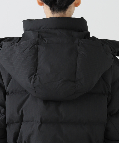 セール】【GANNI / ガニー】 Tech Seersucker Oversized Puffer J