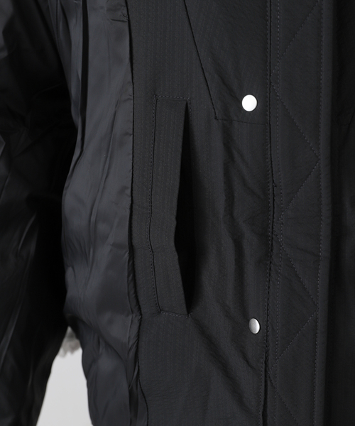 GANNI ガニー　23AW中綿ダウンジャケット セール】【GANNI / ガニー】 Tech Seersucker Oversized Puffer