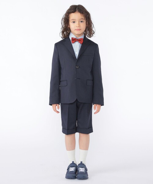 SHIPS(シップス)の「SHIPS KIDS:100~130cm / ストライプ レギュラーカラー シャツ(シャツ/ブラウス・キッズ・ライトグリーン/ブルー・130/120/110/100)」の6枚目の写真