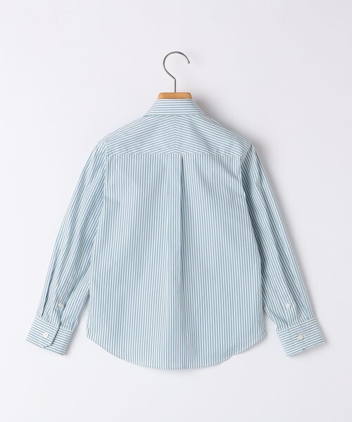 SHIPS(シップス)の「SHIPS KIDS:100~130cm / ストライプ レギュラーカラー シャツ(シャツ/ブラウス・キッズ・ライトグリーン/ブルー・130/120/110/100)」の16枚目の写真