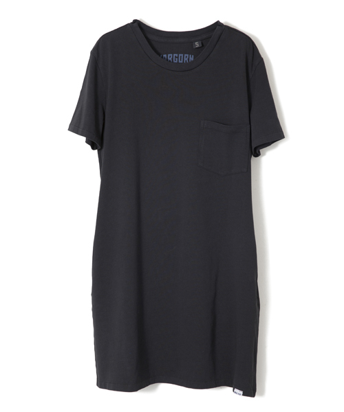 MILKFED.（ミルクフェド）の「SKARGORN BIG TEE　DRESS（スカルゴーン/コラボ/オーバーサイズ/ドレス/ワンピース）（ワンピース・レディース・ホワイト/ブラック・ONE SIZE）」の7枚目の写真