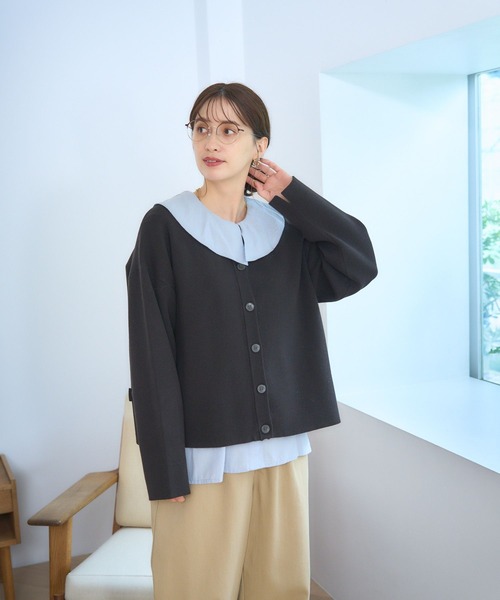 セール】エアリーフリルブラウス（シャツ/ブラウス）｜studio CLIP