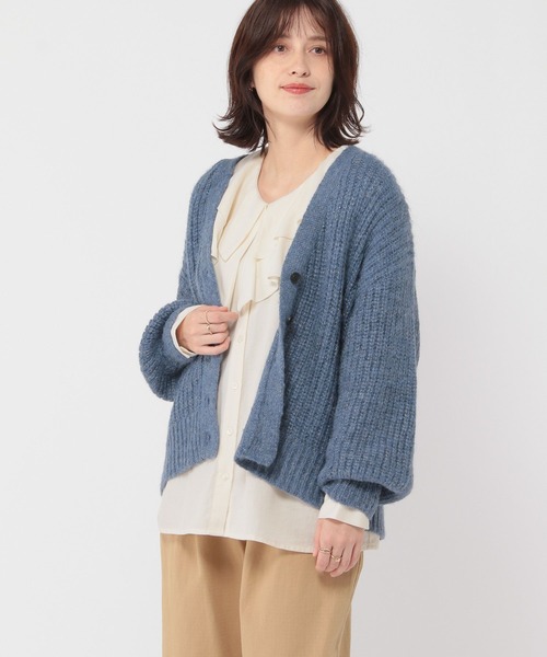 studio CLIP(スタディオクリップ)の「エアリーフリルブラウス(シャツ/ブラウス・レディース・アイボリー/ライトブルー/チャコール・FREE)」の9枚目の写真