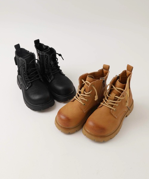 URBAN CHERRY(アーバンチェリー)の「マウンテンブーツ(ブーツ・キッズ・ブラック/ブラウン・18.5cm/20.5cm/22.0cm/19.5cm/18.0cm/19.0cm/21.0cm/21.5cm/20.0cm)」の10枚目の写真