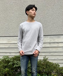 CUSTOM CULTURE（カスタムカルチャー）の「【Custom Culture】接結ウェーブ ロングスリーブ TEE（Tシャツ/カットソー）」