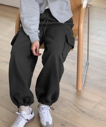 Kuroba(クロバ)の裏起毛カーゴパンツ(カーゴパンツ)