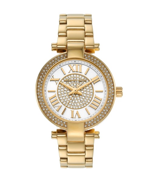 MICHAEL KORS(マイケルコース)の「マイケル・コース 腕時計 レディース アナログ ステンレス MK4704(アナログ腕時計・レディース・GOLD・FREE)」の1枚目の写真