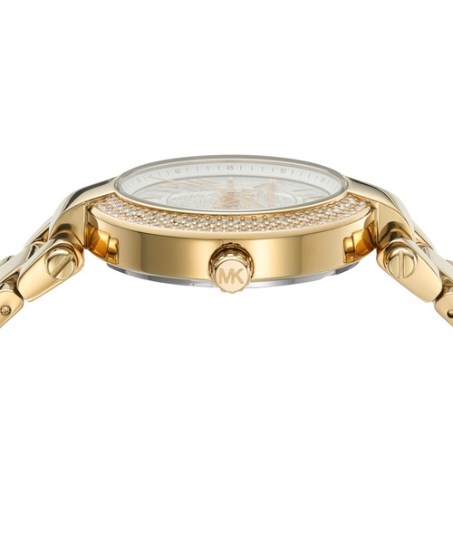 MICHAEL KORS(マイケルコース)の「マイケル・コース 腕時計 レディース アナログ ステンレス MK4704(アナログ腕時計・レディース・GOLD・FREE)」の4枚目の写真