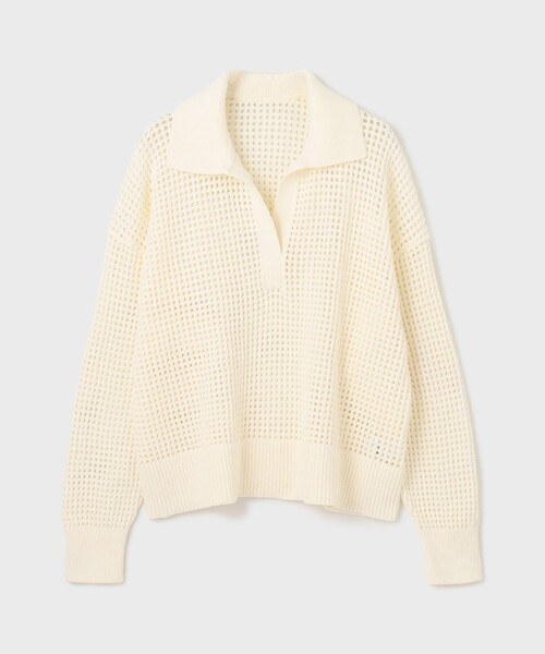 メッシュVネックニットトップ メッシュVネックニットトップ / GRACE CONTINENTAL | GRACE