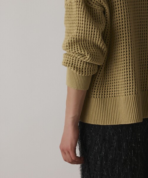 メッシュVネックニットトップ メッシュVネックニットトップ / GRACE CONTINENTAL | GRACE