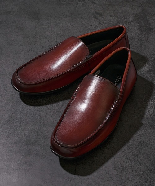 TETE HOMME(テットオム)の「【WEB限定】ドライビングシューズ(スリッポン・メンズ・ネイビー/ブラック/キャメル・SMALL/X-LARGE/LARGE/MEDIUM)」の1枚目の写真