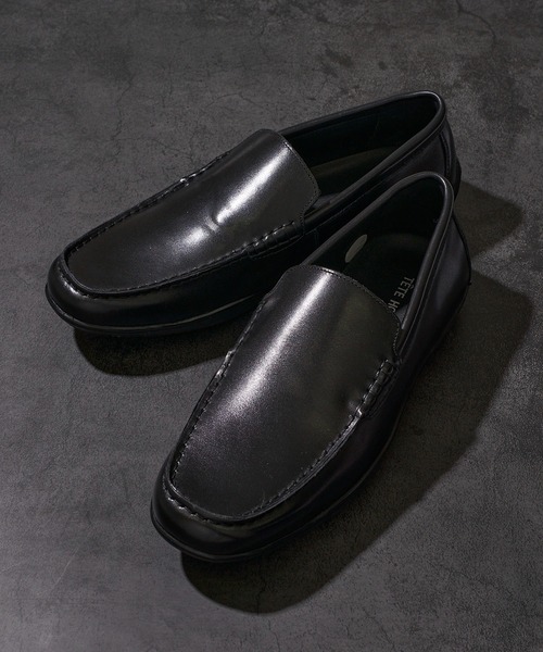 TETE HOMME(テットオム)の「【WEB限定】ドライビングシューズ(スリッポン・メンズ・ネイビー/ブラック/キャメル・SMALL/X-LARGE/LARGE/MEDIUM)」の2枚目の写真
