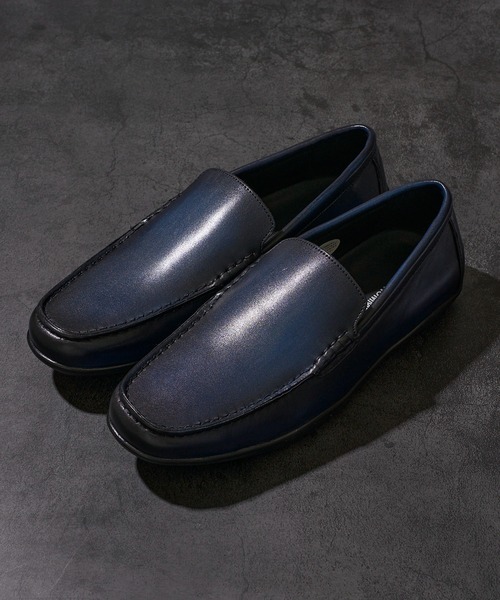 TETE HOMME(テットオム)の「【WEB限定】ドライビングシューズ(スリッポン・メンズ・ネイビー/ブラック/キャメル・SMALL/X-LARGE/LARGE/MEDIUM)」の11枚目の写真