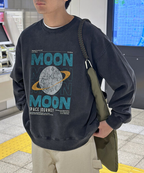 CPCM(シーピーシーエム)の「パウダー加工裏毛スウェット(Tシャツ/カットソー・レディース・ブラック/ブラック系その他2/ブラック系その他3/ホワイト系その他2/ブラック系その他/ホワイト系その他/ホワイト/ホワイト系その他3・MEDIUM/LARGE)」の6枚目の写真
