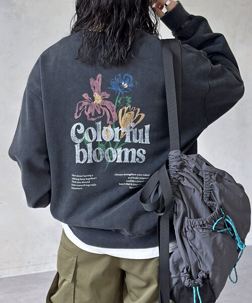 CPCM(シーピーシーエム)の「パウダー加工裏毛スウェット(Tシャツ/カットソー・レディース・ブラック/ブラック系その他2/ブラック系その他3/ホワイト系その他2/ブラック系その他/ホワイト系その他/ホワイト/ホワイト系その他3・MEDIUM/LARGE)」の20枚目の写真