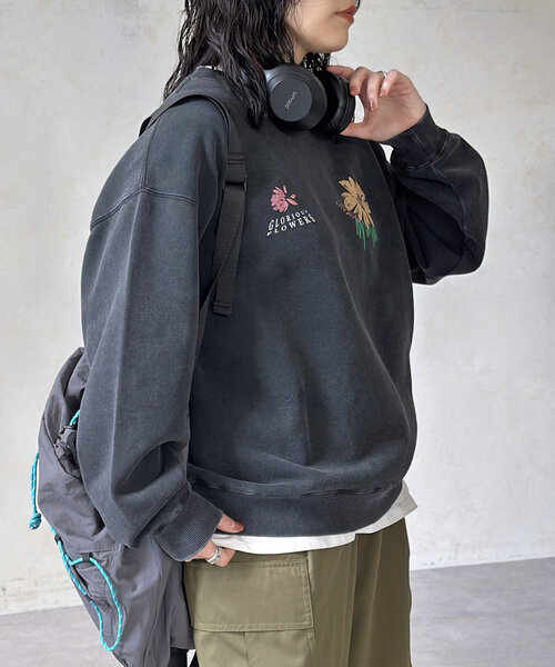 CPCM(シーピーシーエム)の「パウダー加工裏毛スウェット(Tシャツ/カットソー・レディース・ブラック/ブラック系その他2/ブラック系その他3/ホワイト系その他2/ブラック系その他/ホワイト系その他/ホワイト/ホワイト系その他3・MEDIUM/LARGE)」の19枚目の写真