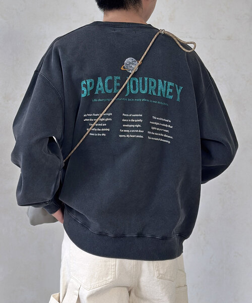CPCM(シーピーシーエム)の「パウダー加工裏毛スウェット(Tシャツ/カットソー・レディース・ブラック/ブラック系その他2/ブラック系その他3/ホワイト系その他2/ブラック系その他/ホワイト系その他/ホワイト/ホワイト系その他3・MEDIUM/LARGE)」の12枚目の写真