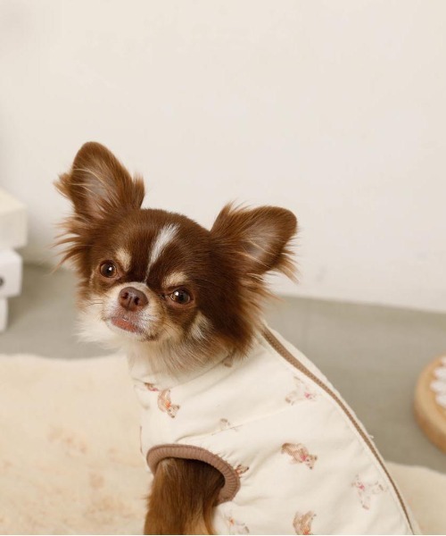 コーデュロイくまさん裏ボアベスト（ペットウェア）｜moncheri（モンシェリ） pattayablatt.com