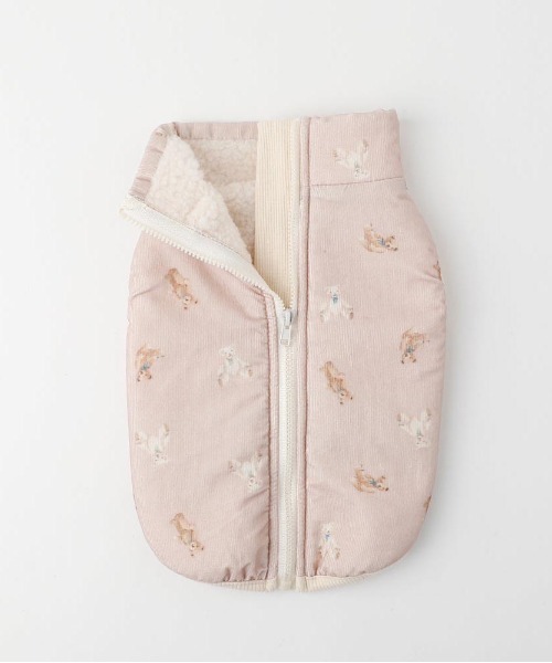 コーデュロイくまさん裏ボアベスト（ペットウェア）｜moncheri（モンシェリ） pattayablatt.com