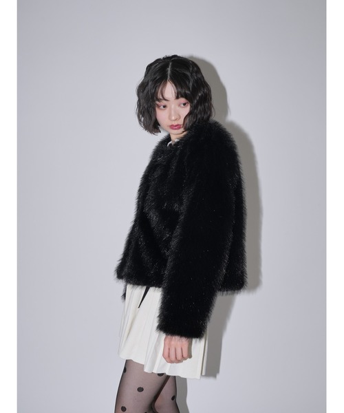 フラッフィー ファーコート（その他アウター）｜Uenui（ウニュイ）の