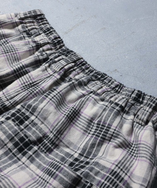 soulberry（ソウルベリー）の「パンナコッタのチェックなパンツ（その他パンツ・レディース・ライトグレー系・LL/3L/4L/5L/M/L）」の10枚目の写真