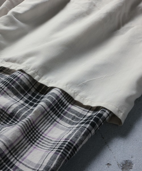 soulberry（ソウルベリー）の「パンナコッタのチェックなパンツ（その他パンツ・レディース・ライトグレー系・LL/3L/4L/5L/M/L）」の8枚目の写真